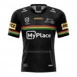 Maglia Penrith Panthers Rugby 2024 Home Nero